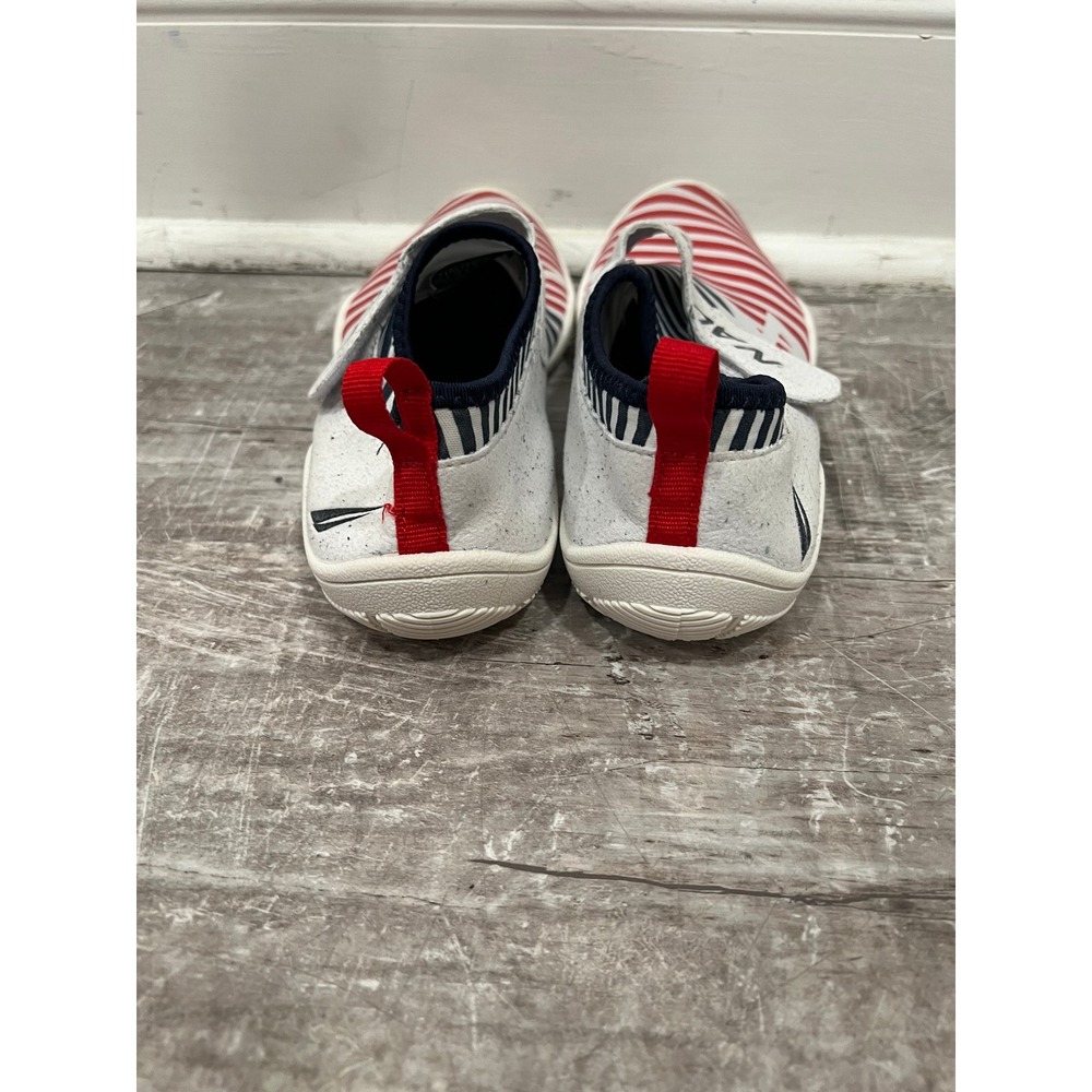 Nautica Arlene Women's Water Shoes Size 8 White Red Striped Nautical Beach - Picture 7 of 14